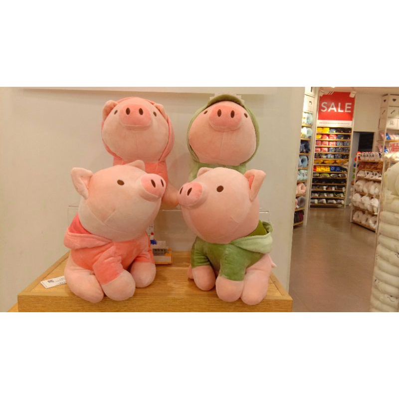 Miniso Boneka Babi Piggy 27 cm