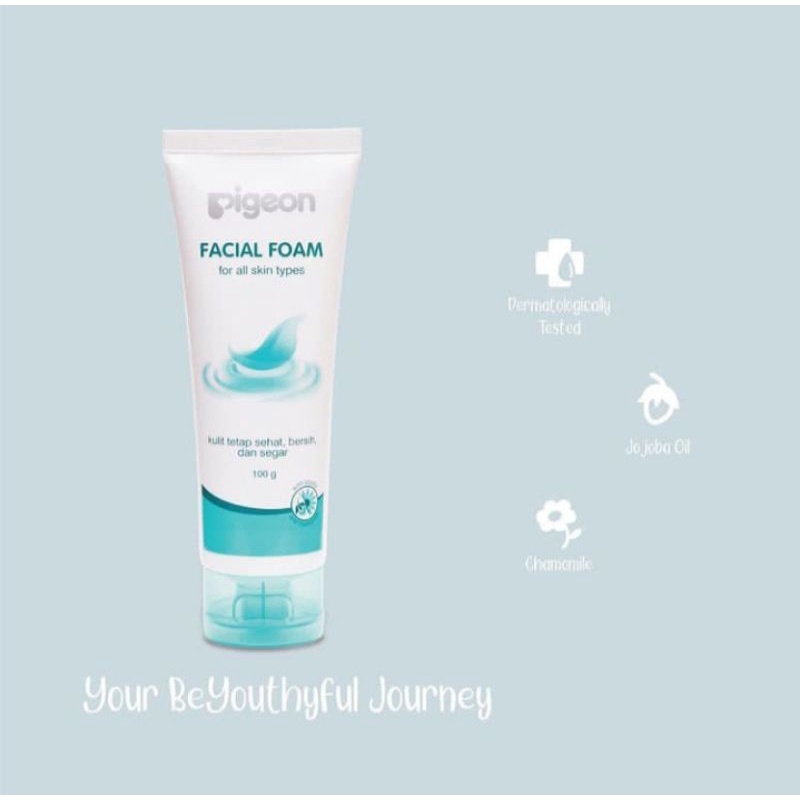 Pigeon facial foam