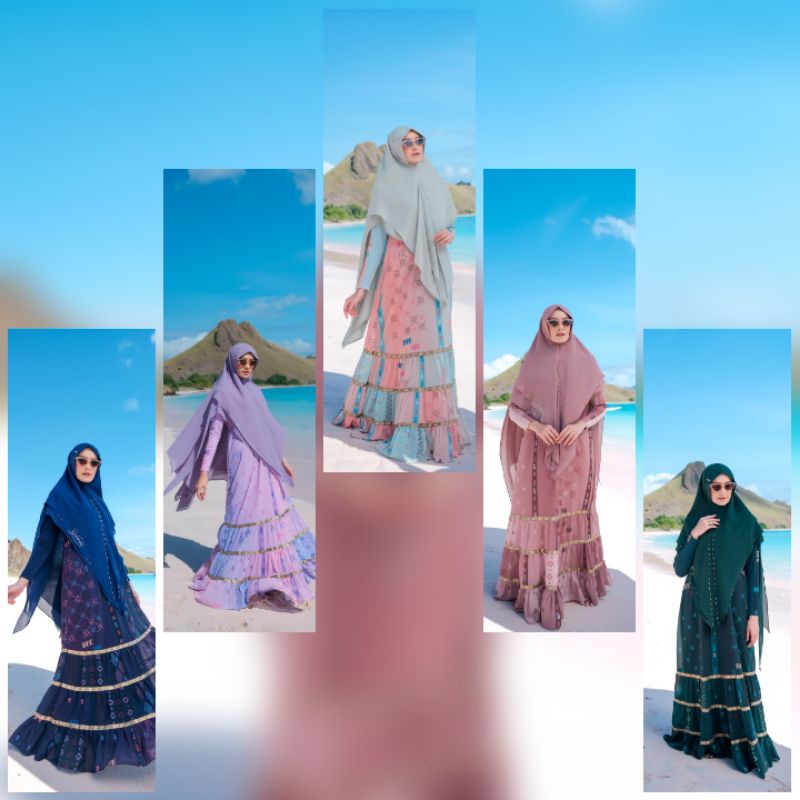 (s) ELDEENA LABUAN BAJO  Baju Gamis Wanita Muslimah Labuan Bajo by El.Deena Syari. Twear
