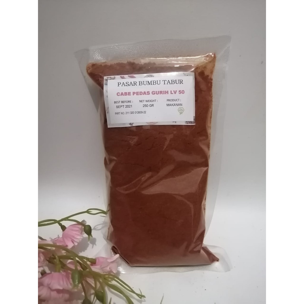 

CABE PEDAS GURIH (LEVEL 50) 250 GR BUBUK TABUR