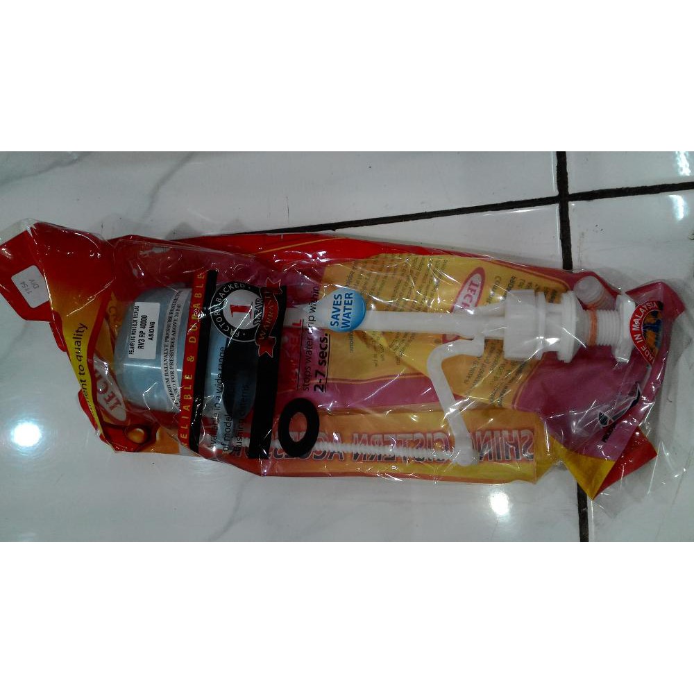 PELAMPUNG DALEMAN MONOBLOCK / KLOSET DUDUK TECHPLAS