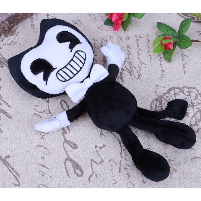 Lucu Bendy the Boris Action Figure Plush Stuffed Doll Toy Kids Bendy Cotton Bendy Action Figure