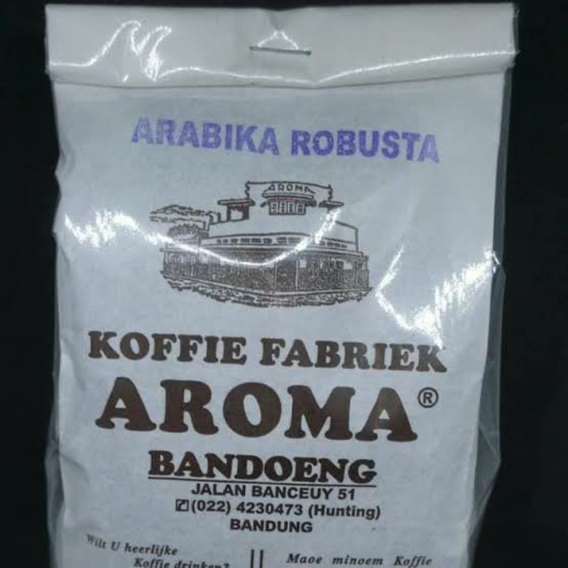 

Kopi Aroma Mix Arabika Robusta 500gram/Jual Kopi Aroma Banceuy Bandung