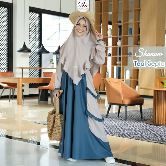 GAMIS SET BUSUI SHANUM ORIGINAL BY ADEN