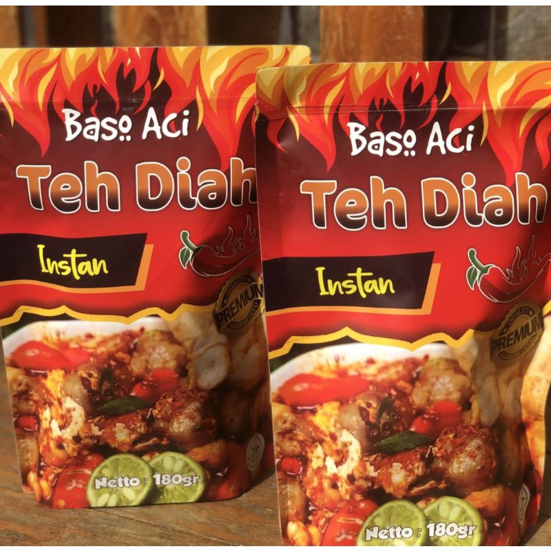 

Bakso Aci Instan Teh Diah Premium 180gr