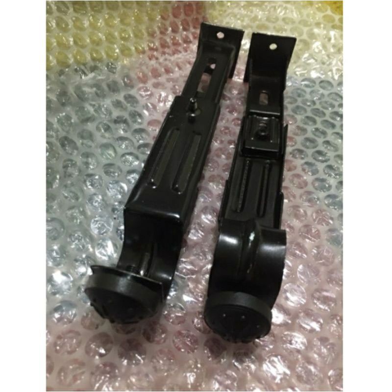 [PER PCS]BRACKET GORDEN HITAM/KAKI PENYANGGA BATANG GORDEN/RELL GORDEN