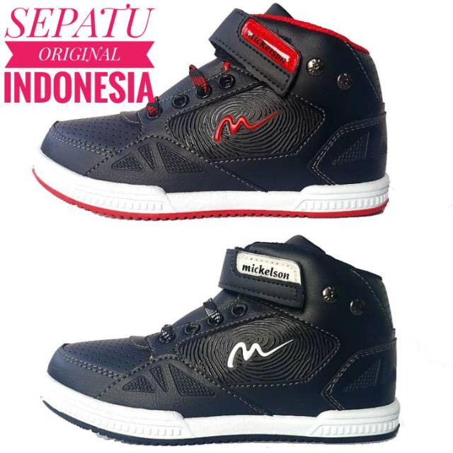 SEPATU ORIGINAL MICKELSON HITMAN BY ARDILES SEKOLAH BOOT