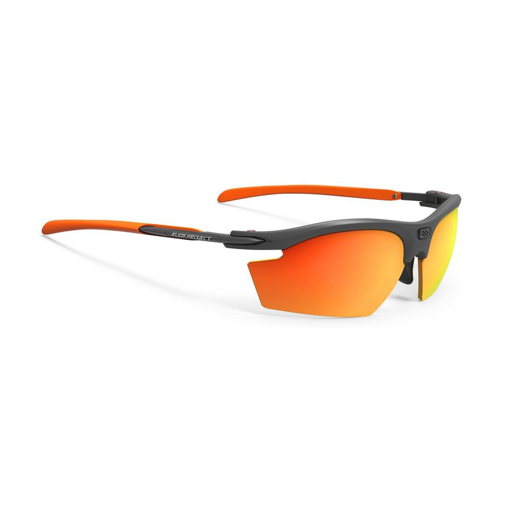Rudy Project Kacamata Olahraga Type Rydon Graphite Multi Laser Orange Lens Original Garansi Resmi