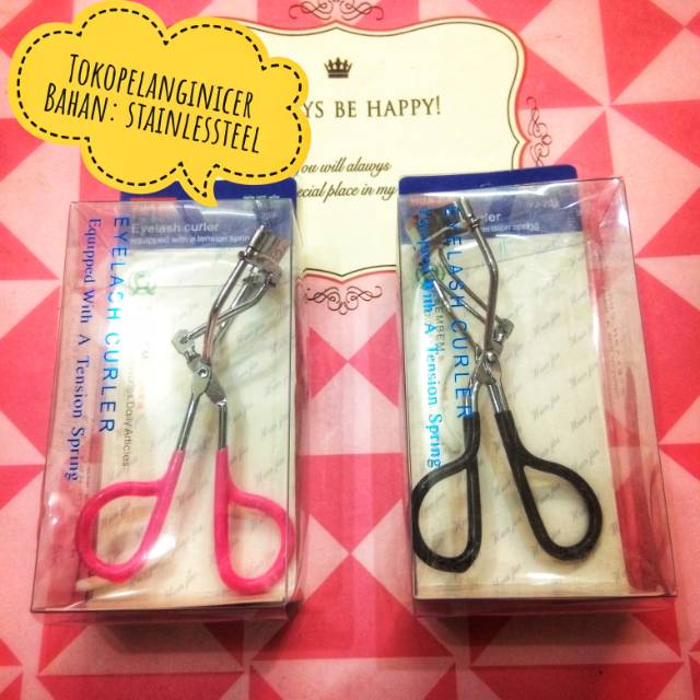 Pelentik Penjepit  bulu mata eyelash curler stainless steel - Jepit Bulu Mata