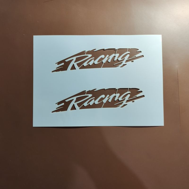 

Ready Stok!!! Mal Stencil Air Brush Tema Racing