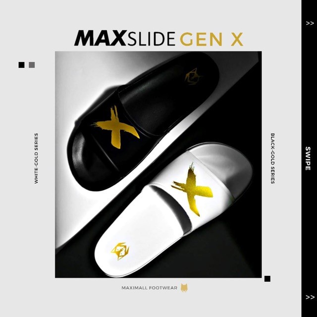 sandal maxslide gen x - sendal bekelas pria