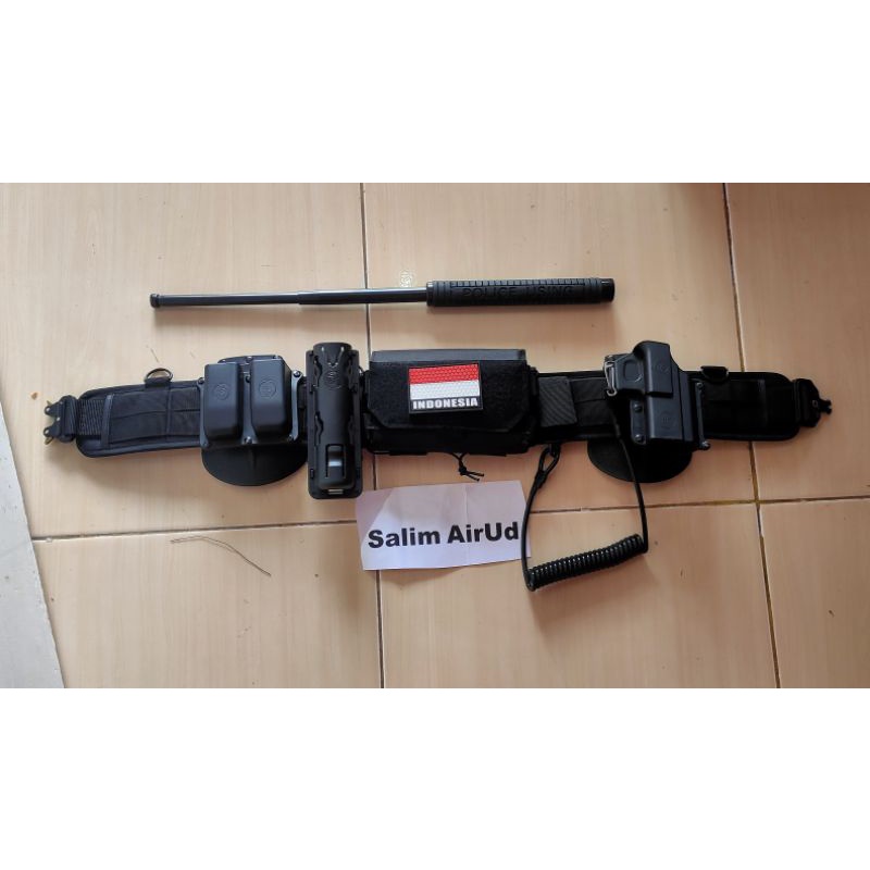 Kopel set tactical perwira - war belt - kopel Brimob