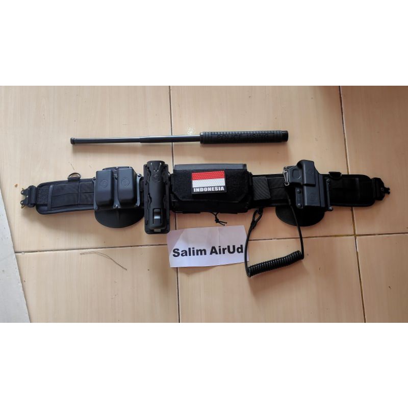 Kopel set tactical perwira - war belt - kopel Brimob