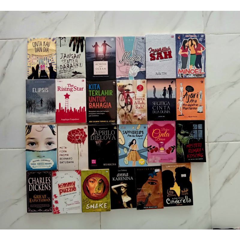 BUKU NOVEL DEWASA | NOVEL REMAJA | CERPEN