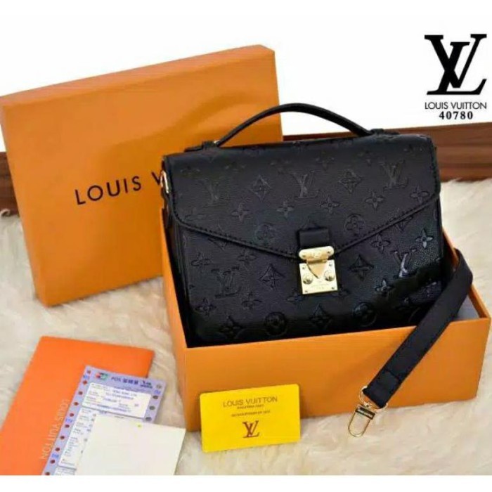

(TERLARIS) TAS IMPORT LV METIS EMBOSED FREE BOX & PAPERBAG BRANDED PREMIUM MIRROR