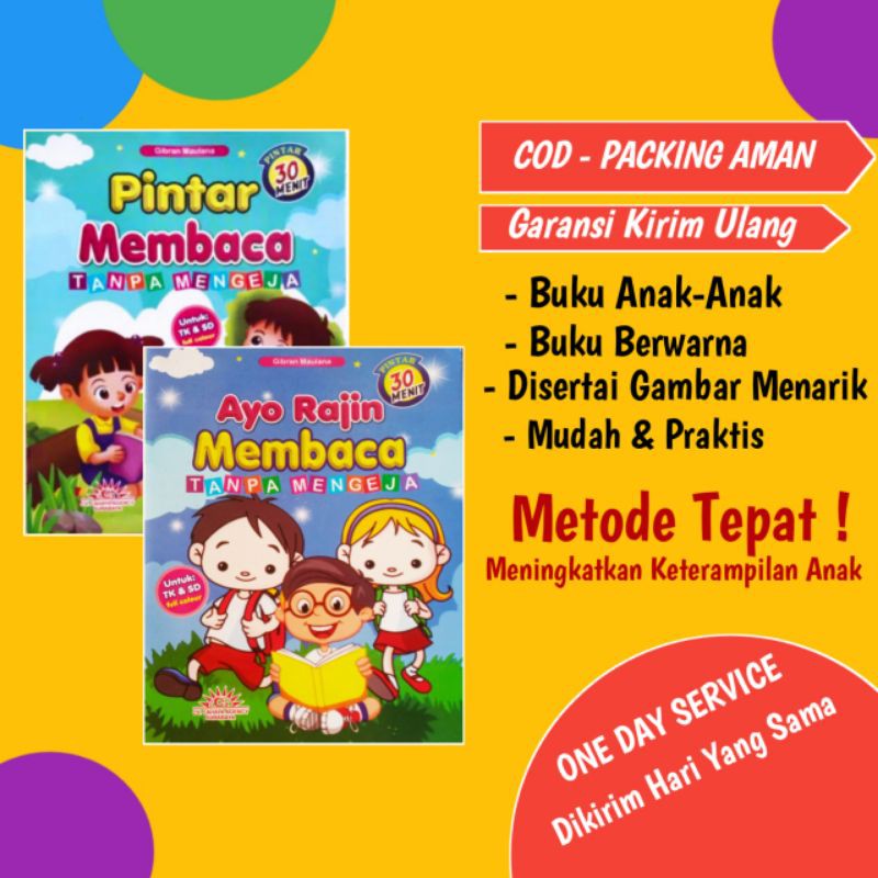 BUKU BELAJAR MEMBACA TANPA MENGEJA BUKU MEMBACA TANPA MENGEJA BUKU CARA CEPAT BELAJAR MEMBACA