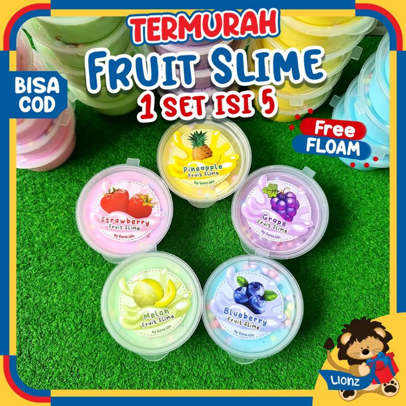 Set fruit slime by kadokado/slime viral