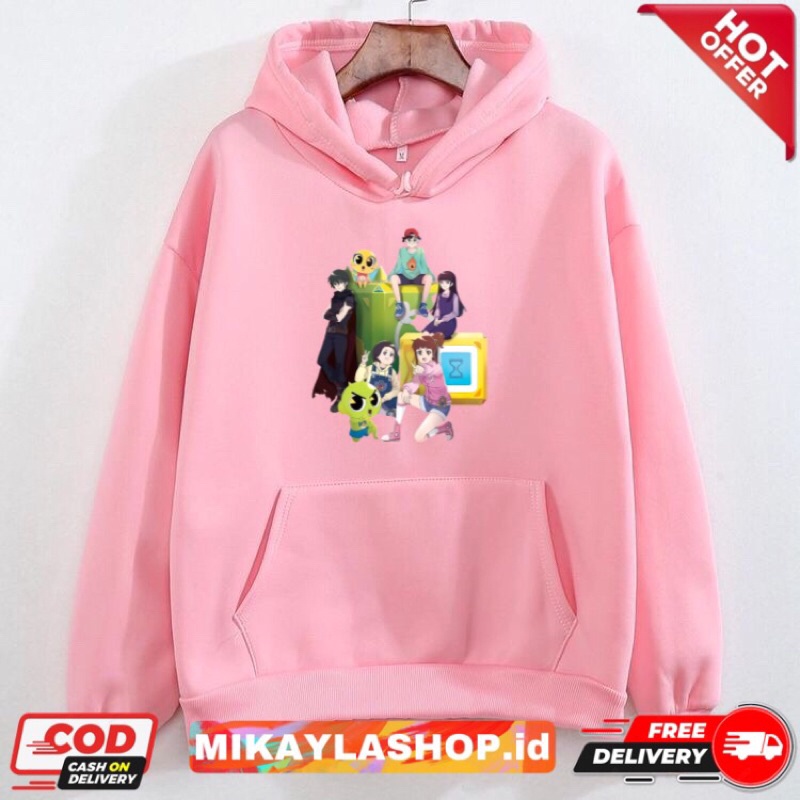 SWEATER HOODIE JAKET THE HAUNTED HOUSE SHINBI HARIKO  ANAK LAKI-LAKI PEREMPUAN HODIE SWITER SINBI HA