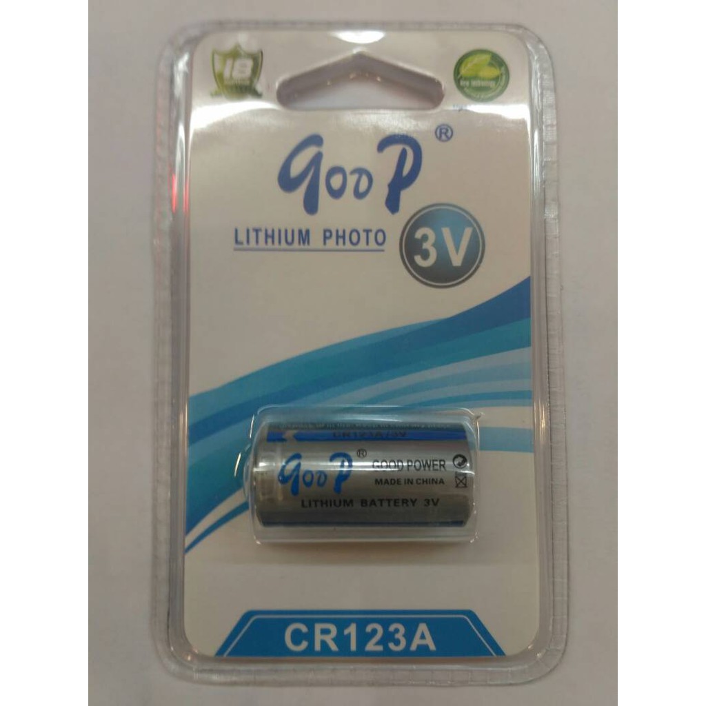 Baterai Batre Remot CR123A CR 123 A 3v GooP battry
