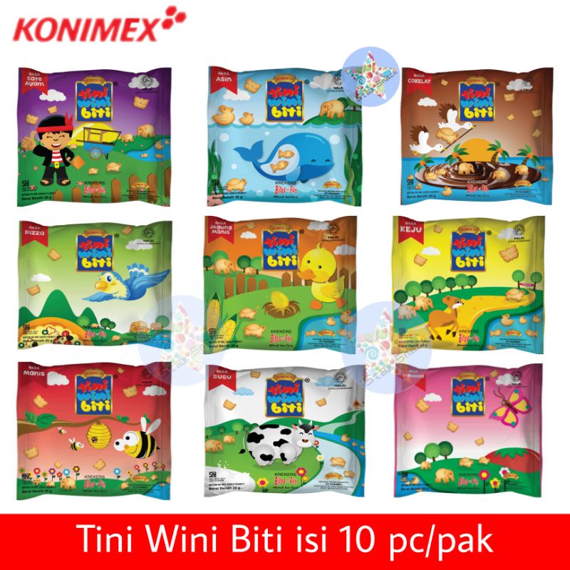 

Konimex Tini Wini Biti cookies isi 10pc/pak