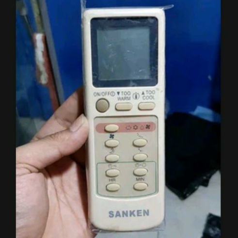 REMOTE REMOT AC SANKEN TIPE LAMA ORIGINAL ASLI