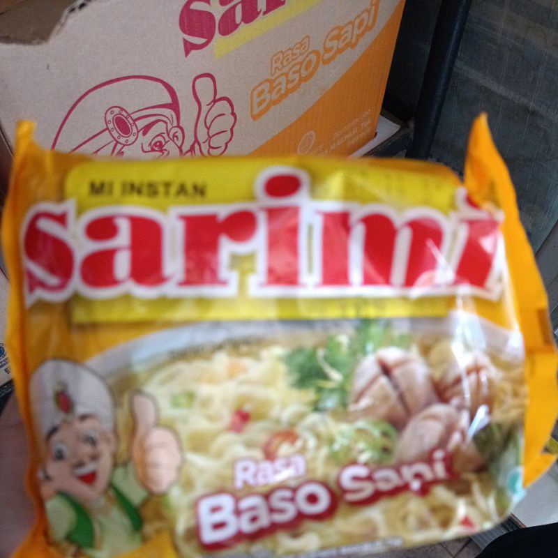 

Mie-Sarimi Bakso Sapi