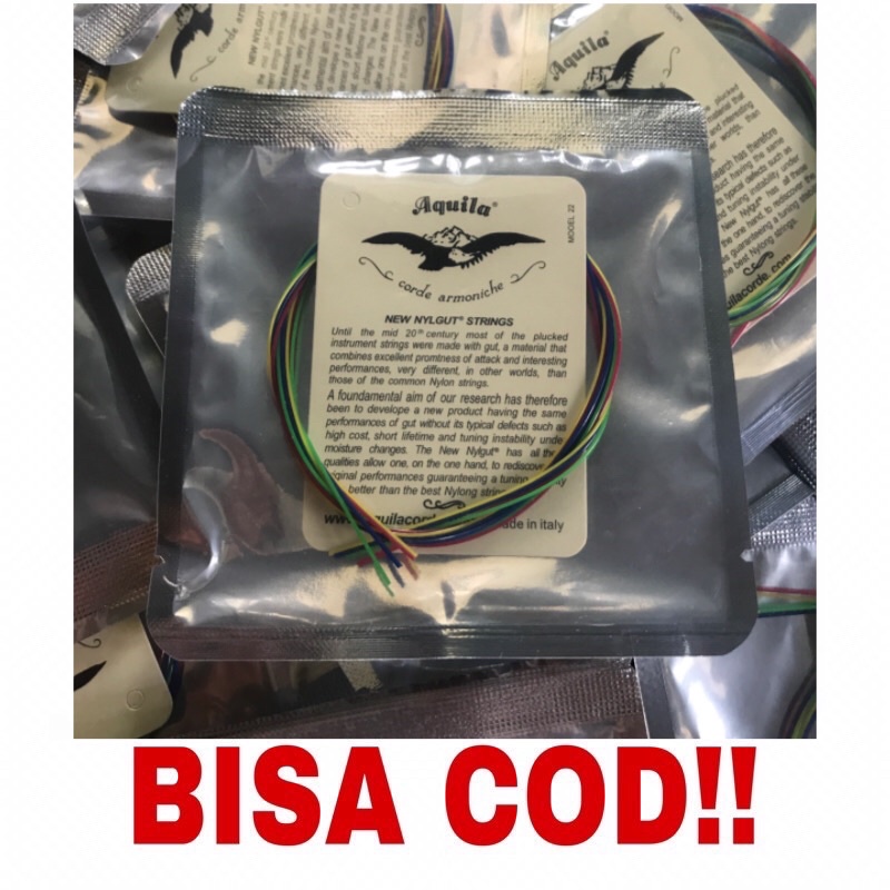 Senar Ukulele Aquila Pelangi New Nylgut