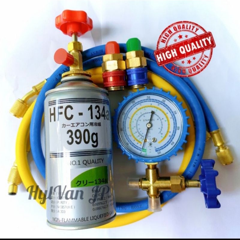 PAKET PENGISIAN FREON AC MOBIL