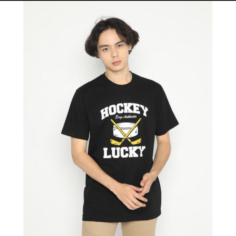 Erigo T-Shirt Erigo Hockey Black