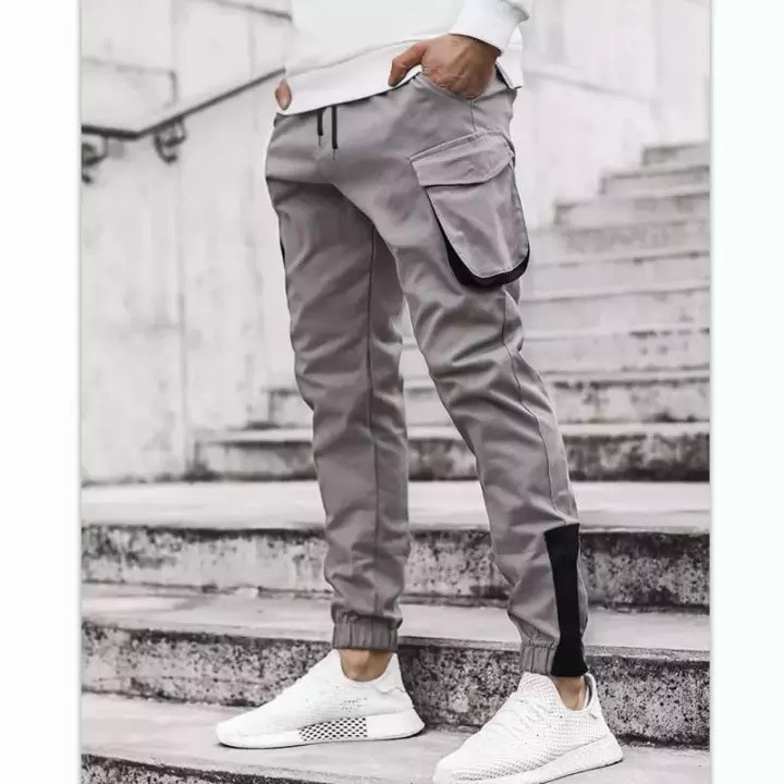 Celana Jogger Panjang Pria Korea MatchAfashion Leeteuk Keren/ Jogger Panjang Cowo Pria