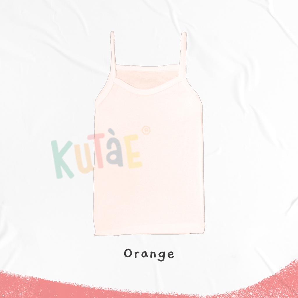 3 PCS TANKTOP / SINGLET ANAK BAYI KUTAE POLOS-6