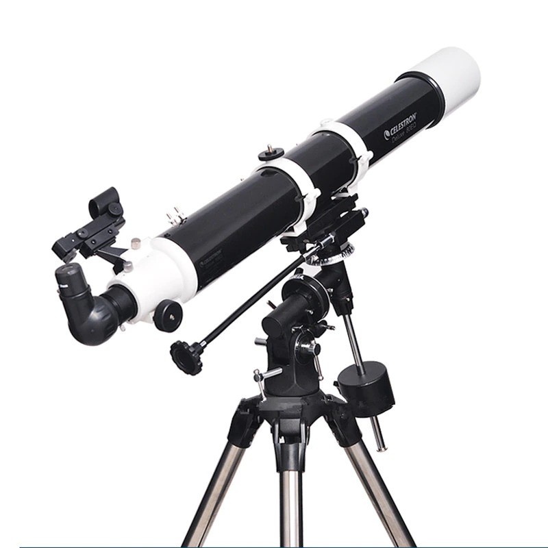 Celestron Astronomical Telescope Teropong Bintang - Deluxe 80EQ - Black