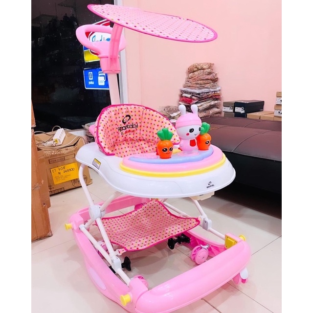 DIJAMIN TERMURAH Baby Walker Apolo Space Baby SB 613-3 Alat bantu belajar berjalan baby