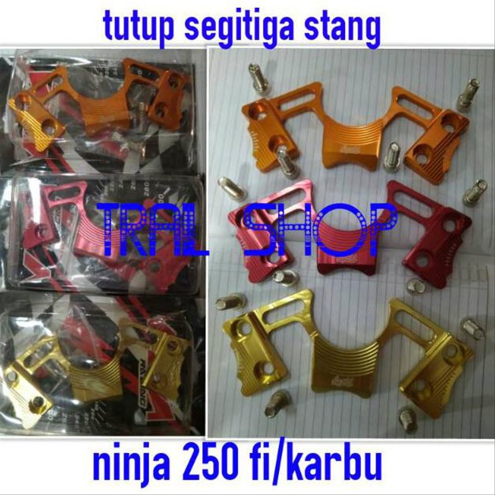 READY Sale Cover Tutup Segitiga Stang Ninja 250R Dan Ninja 250Fi