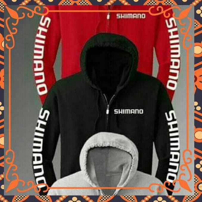 Jaket, Sweater, Hoodie, Zipper Mancing Shimano Fishing