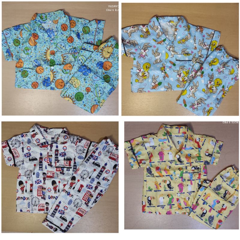 Piyama Anak (2-4thn)- Bird, Planet, Tweety, Boy London