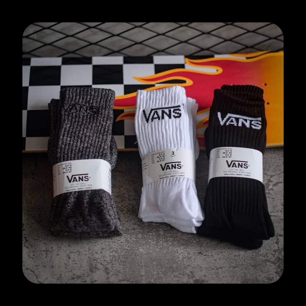 KAOS KAKI VANS CLASSIC KAOS KAKI MURAH BEST SELLER LIMITED EDITION KUALITAS 100% ORIGINAL VANS KAOS 