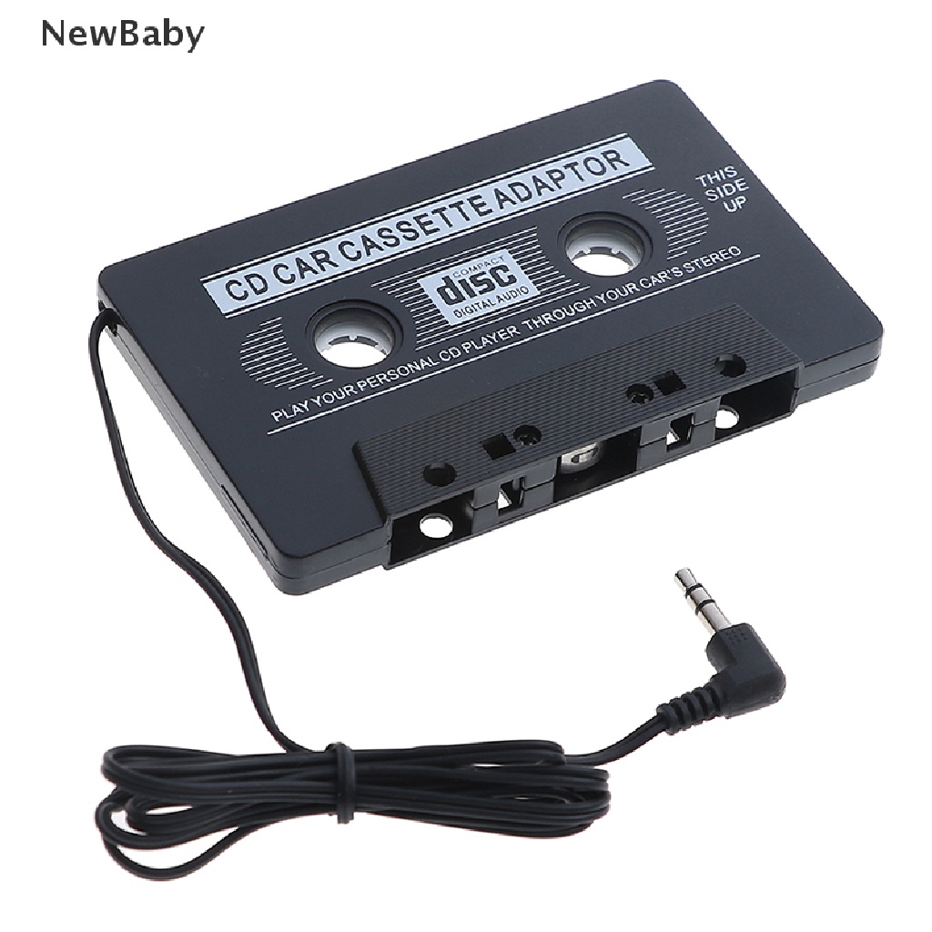 1pc adapter Transmitter Kaset tape audio AUX 3.5mm universal Untuk Mobil