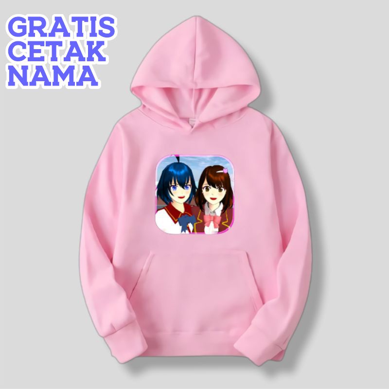 JAKET SWEATER HOODIE ANAK GAME SAKURA SCHOOL SIMULATOR LAKI-LAKI PEREMPUAN COWOK CEWEK UMUR 2-14 TAHUN TERMURAH NYACAKA PRODUCK