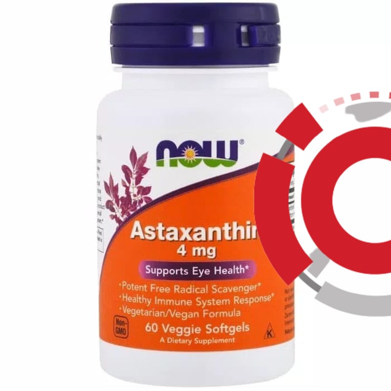 NOW ASTAXANTHIN NOW FOOD FOODS ASTAXANTHIN 4 MG 4MG 60 CAPS