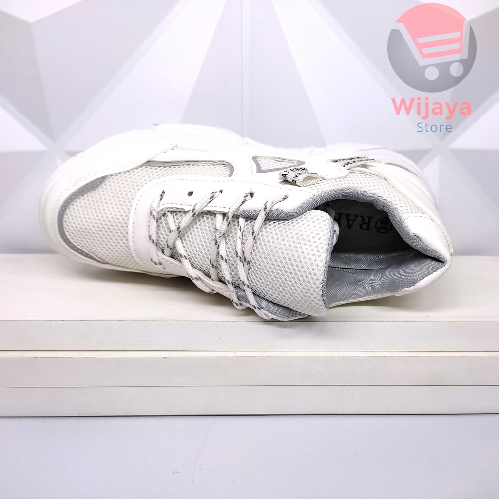 Sepatu Wanita Sneakers Putih RAFA SHERLY Korean Style Fashion Shoes Sport untuk Penampilan yang Stylish VEGA