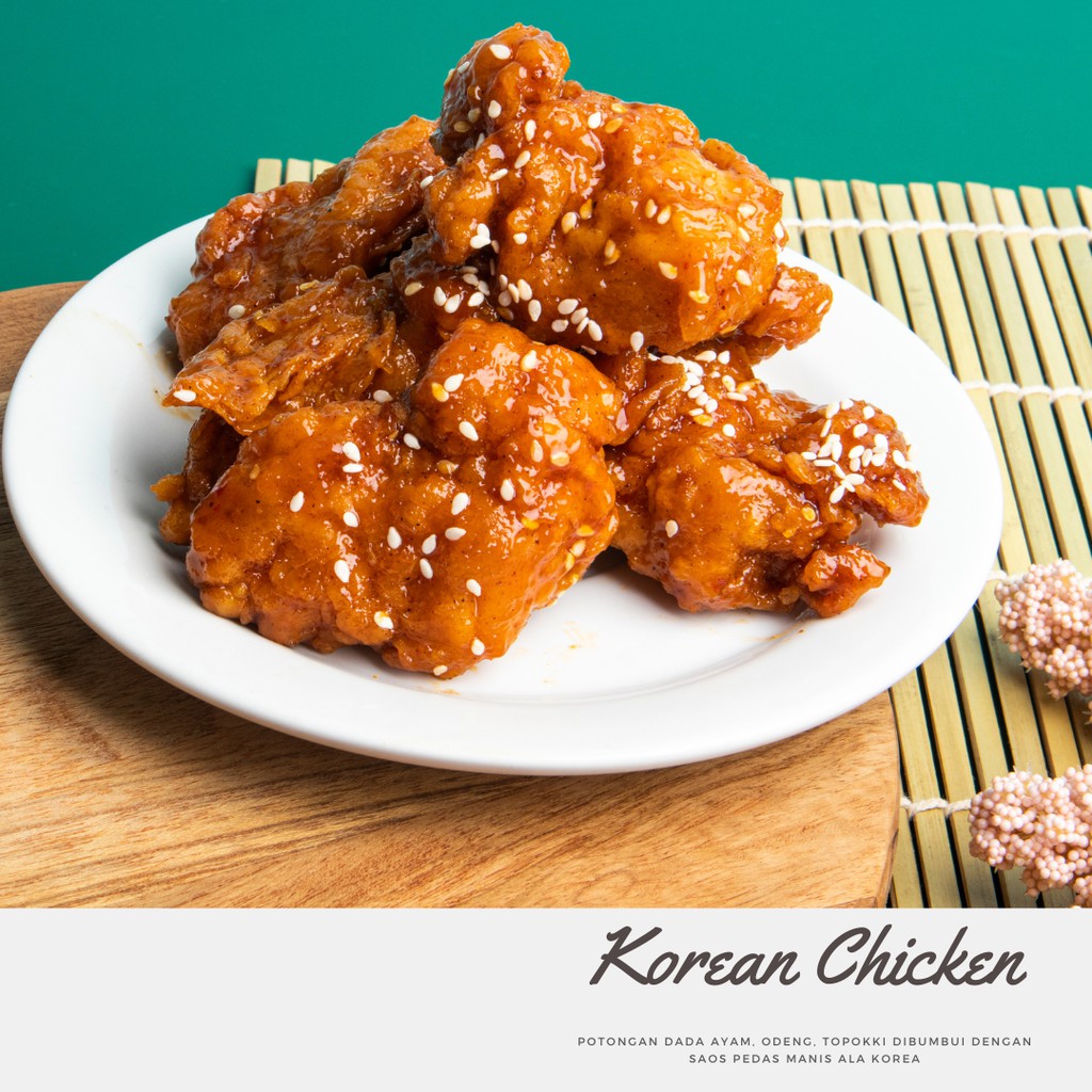 

Ayam Goreng Saos Korea Pololi