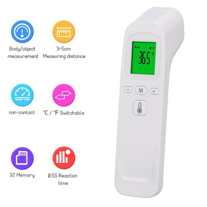 THERMOMETER SUHU BADAN TERMOMETER INFRARED THERMOGUN INFRARED ORIGINAL ASLI THERMOMETER GUN