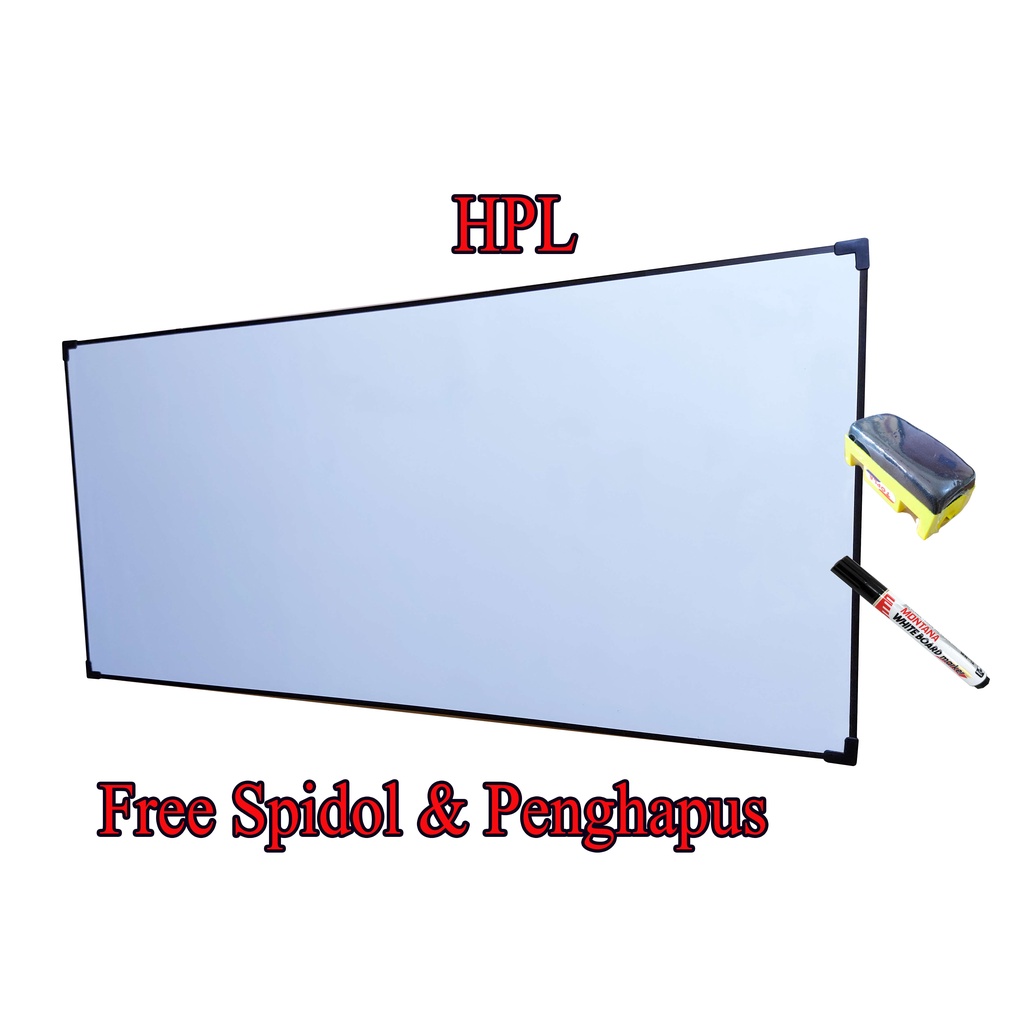 

Papan Tulis 60x120 cm Whiteboard