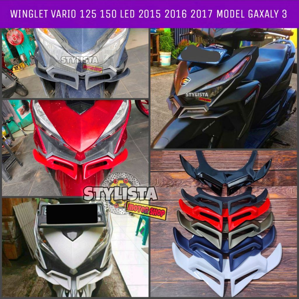 WINGLET VARIO 125 150 OLD LED 2015 2016 2017 WINGLET GALAXY