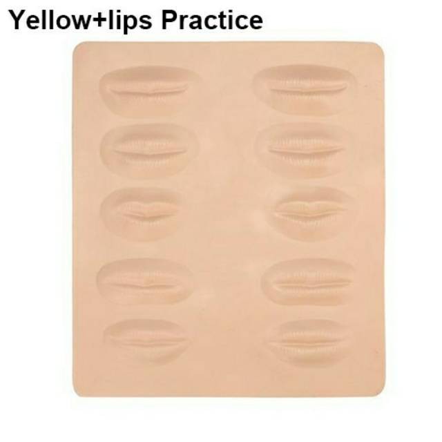 TKTX SYNTETIC SKIN EYEBROW TATTOO KULIT SINTETIS SILIKON UNTUK LATIHAN SULAM BIBIR