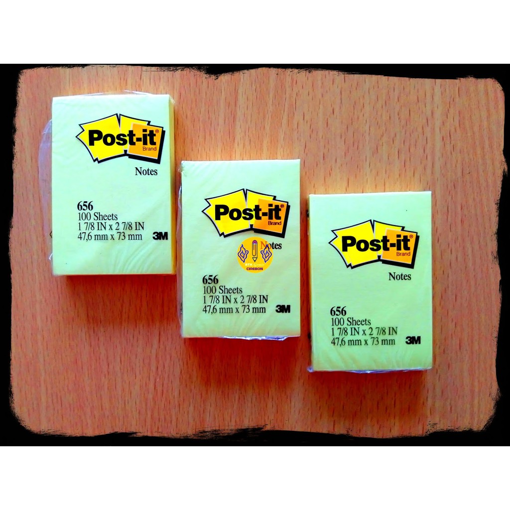 

Kertas Memo Kuning 3M 656 Post It 2”x3” 100L Yellow