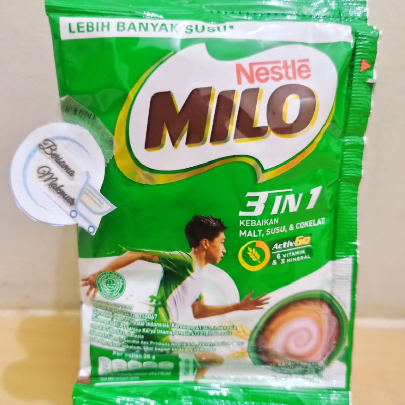 

MILO 3 in 1 sachet (35g x 10 sst)