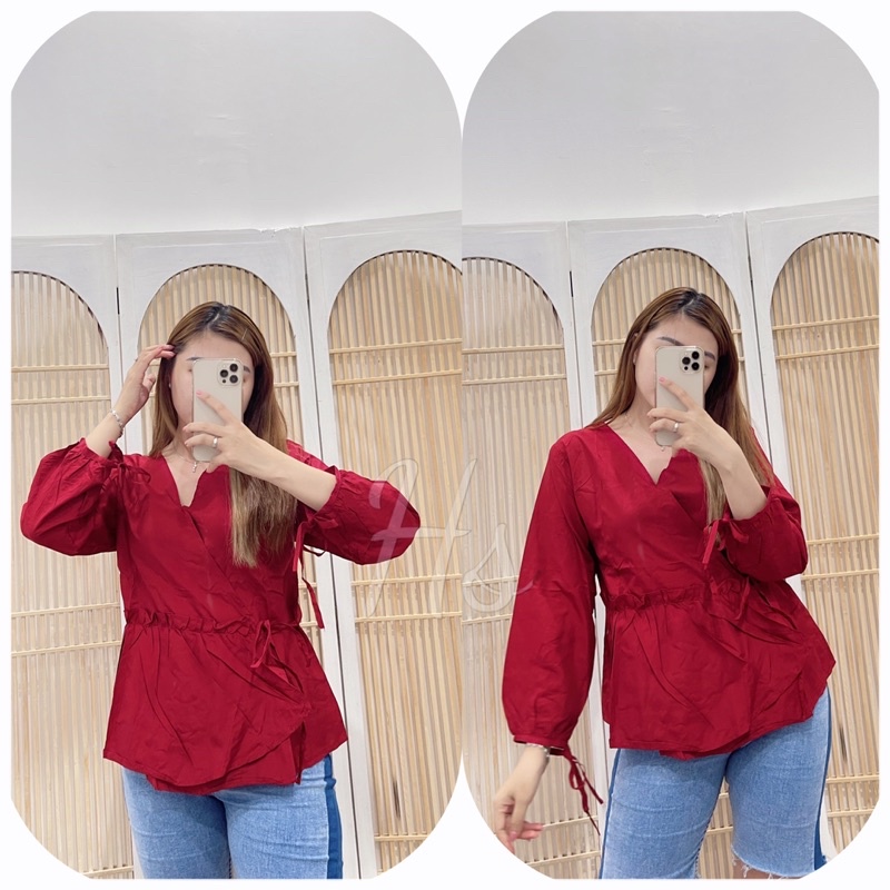 BLOUSE CHRISTINE FIT TO L/REALPICT HS