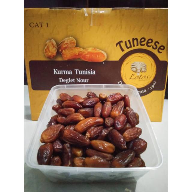 

Kurma Tunis madu non tangkai "TUNEESE" 1kg